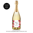 Load image into Gallery viewer, Red Roses & Black Stripes Bachelorette Party Champagne Labels Coll. 1B