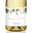 Load image into Gallery viewer, Floral + Greenery Engagement Champagne Labels Coll. 2