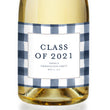 Load image into Gallery viewer, Navy Gingham Graduation Champagne Labels Coll. 3