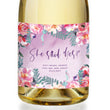 Load image into Gallery viewer, Purple Watercolor Florals Bridal Shower Champagne Labels Coll. 4