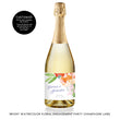 Load image into Gallery viewer, Bright Watercolor Floral Engagement Champagne Labels Coll. 9