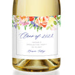 Load image into Gallery viewer, Graduation Floral Champagne Label