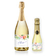 Load image into Gallery viewer, Floral Mini Champagne Labels