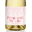 Load image into Gallery viewer, From Miss to Mrs Champagne Label