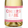 Load image into Gallery viewer, Cheers Babe Birthday Party Champagne Label