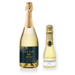Load image into Gallery viewer, Classic Black & Gold Graduation Champagne Labels Coll. 25