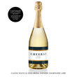 Load image into Gallery viewer, Black Gold Champagne Labels