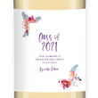 Load image into Gallery viewer, Floral Graduation Wine Label
