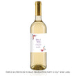 Load image into Gallery viewer, Purple Watercolor Florals Graduation Wine Labels Coll. 4