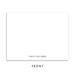 Load image into Gallery viewer, Edgy Black & White Personalized Stationery Coll. 7