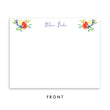 Load image into Gallery viewer, Bright Watercolor Floral Personalized Stationery Coll. 9