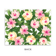 Load image into Gallery viewer, Pink & Green Floral Personalized Stationery Coll. 15
