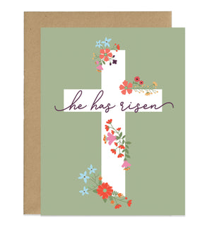 He Has Risen Easter Card