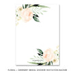 Load image into Gallery viewer, Greenery Floral Bridal Shower Invitations