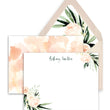 Load image into Gallery viewer, Floral and Greenery Personalized Stationery Note Cards