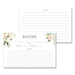 Load image into Gallery viewer, Floral + Greenery Recipe Cards | Coll. 2