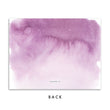 Load image into Gallery viewer, Purple Watercolor Florals Personalized Stationery Coll. 4