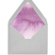 Load image into Gallery viewer, Purple Watercolor Florals Personalized Stationery Coll. 4