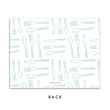 Load image into Gallery viewer, Forks & Spoons Personalized Stationery Coll. 5