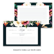 Load image into Gallery viewer, Romantic Elegant Floral Bridal Shower Invitations with Burgundy, Pink, and Red Watercolors by Digibuddha