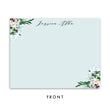 Load image into Gallery viewer, Whimsical Painterly Floral Personalized Stationery