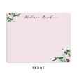 Load image into Gallery viewer, Moody Painted Floral Personalized Stationery Coll. 8B