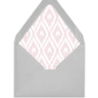 Load image into Gallery viewer, Blush Ikat Personalized Stationery Coll. 12