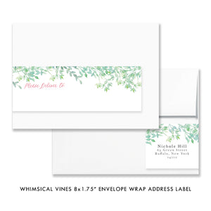 Whimsical Vines Baby Shower Invitation Coll. 16