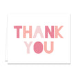 Load image into Gallery viewer, Blush Gradient Thank You Card Coll. 12