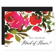 Load image into Gallery viewer, Red Roses Will You Be My Bridesmaid? Card | Coll. 1B