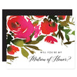 Load image into Gallery viewer, Red Roses Will You Be My Bridesmaid? Card | Coll. 1B