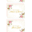 Load image into Gallery viewer, Watercolor Florals + Glitter Dots Will You Be My Bridesmaid? Card