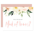 Load image into Gallery viewer, Floral + Greenery Will You Be My Bridesmaid? Card | Coll. 2