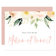 Load image into Gallery viewer, Floral + Greenery Will You Be My Bridesmaid? Card | Coll. 2