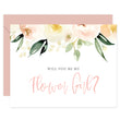 Load image into Gallery viewer, Floral + Greenery Will You Be My Bridesmaid? Card | Coll. 2