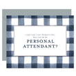 Load image into Gallery viewer, Navy Gingham Will You Be My Bridesmaid? Card | Coll. 3