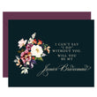 Load image into Gallery viewer, Romantic Floral Will You Be My Bridesmaid? Card | Coll. 6