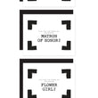 Load image into Gallery viewer, Edgy Black & White Will You Be My Bridesmaid? Card | Coll. 7