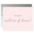 Load image into Gallery viewer, Will You Be My Bridesmaid? Blush Pink Card | Ellie