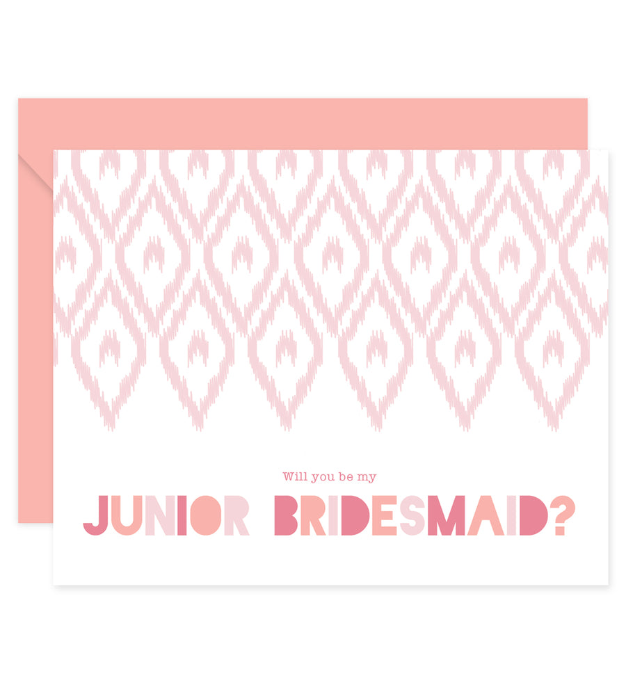 Junior Bridesmaid Proposal Card