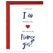 Load image into Gallery viewer, Modern Navy Lettering Maid of Honor Proposal Card | Mia