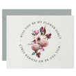 Load image into Gallery viewer, Vintage Purple Floral Will You Be My Bridesmaid? Card | Coll. 17