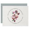 Load image into Gallery viewer, Vintage Purple Floral Will You Be My Bridesmaid? Card | Coll. 17