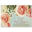 Load image into Gallery viewer, "Caitlin" Vintage Peony Baby Shower Invitation