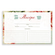 Load image into Gallery viewer, Floral Recipe Cards | Caitlin
