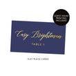 Load image into Gallery viewer, Navy + Gold Place Cards | Casy