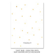 Load image into Gallery viewer, "Casy" Blue + Gold Foil Dots Baby Shower Invitation