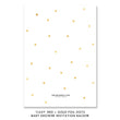 Load image into Gallery viewer, "Casy" Red + Gold Foil Dots Baby Shower Invitation