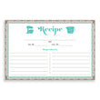 Load image into Gallery viewer, Lace Recipe Cards | Chloe Teal