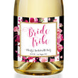 Load image into Gallery viewer, "Christy" Floral + Black Stripe Bachelorette Party Champagne Labels